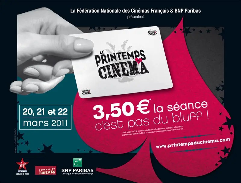 BNP Paribas, Le Printemps du Cinéma