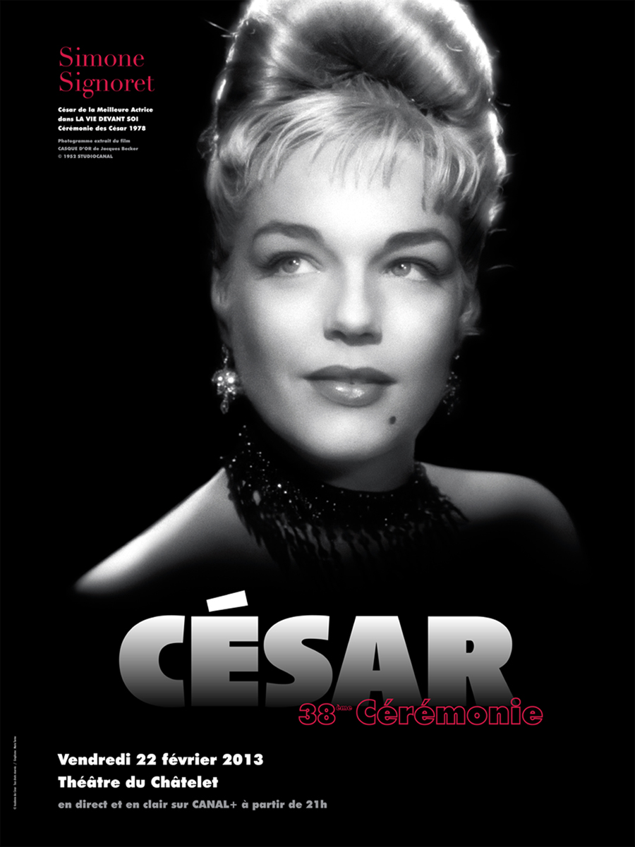 Affiche des César 2013