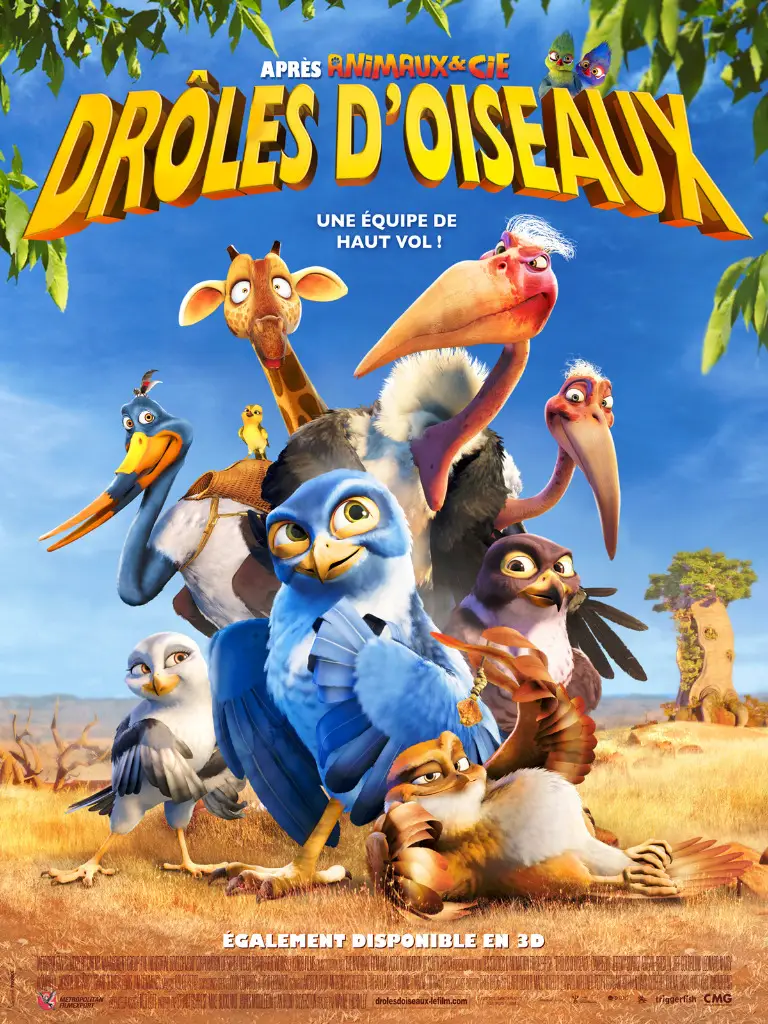 Voici la bande-annonce de Drôles d'Oiseaux, avec les voix originales de Abigail Breslin, Jeff Goldblum et Samuel L. Jackson. Sortie prévue le 14 août 2013 !