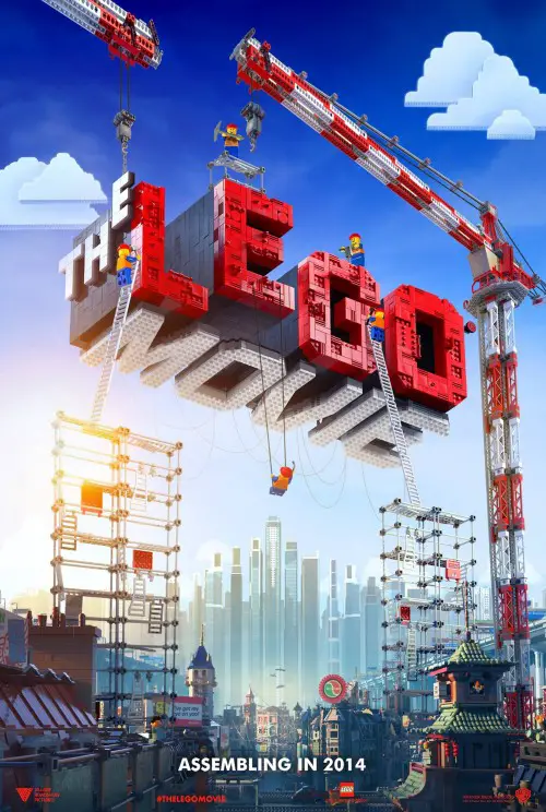 Affiche US du film LA GRANDE AVENTURE LEGO