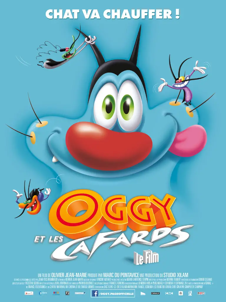 Voici la bande-annonce du film Oggy et les Cafards réalisé par Olivier Jean-Marie, qui sortira le 7 août 2013.