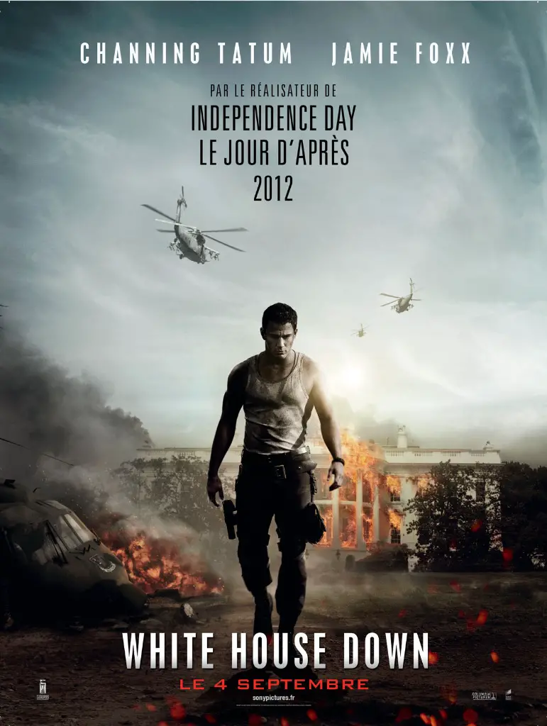 Voici une troisième bande-annonce VOST du film de Roland Emmerich avec Channing Tatum, Jamie Foxx et Maggie Gyllenhaal. Le film sortira le 4 septembre 2013.