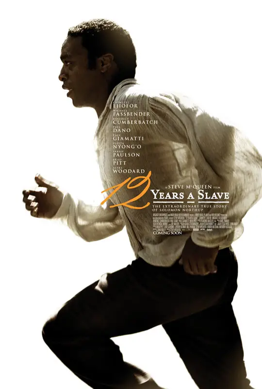Premier trailer et première affiche pour le film 12 Years a Slave, avec Chiwetel Ejiofor, Michael Fassbender et Brad Pitt. Il sortira le 22 janvier 2014.