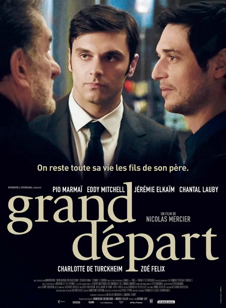 Voici la bande-annonce du film Grand Départ, réalisé par Nicolas Mercier avec Pio Marmai, Eddy Mitchell et Jérémie Elkaïm. Il sortira le 4 septembre 2013.