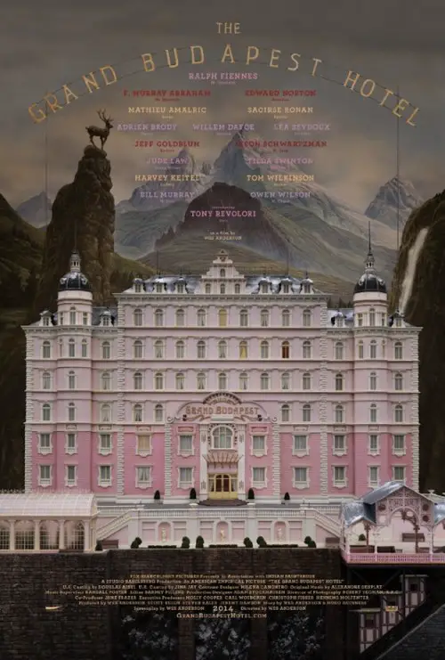Affiche du film THE GRAND BUDAPEST HOTEL