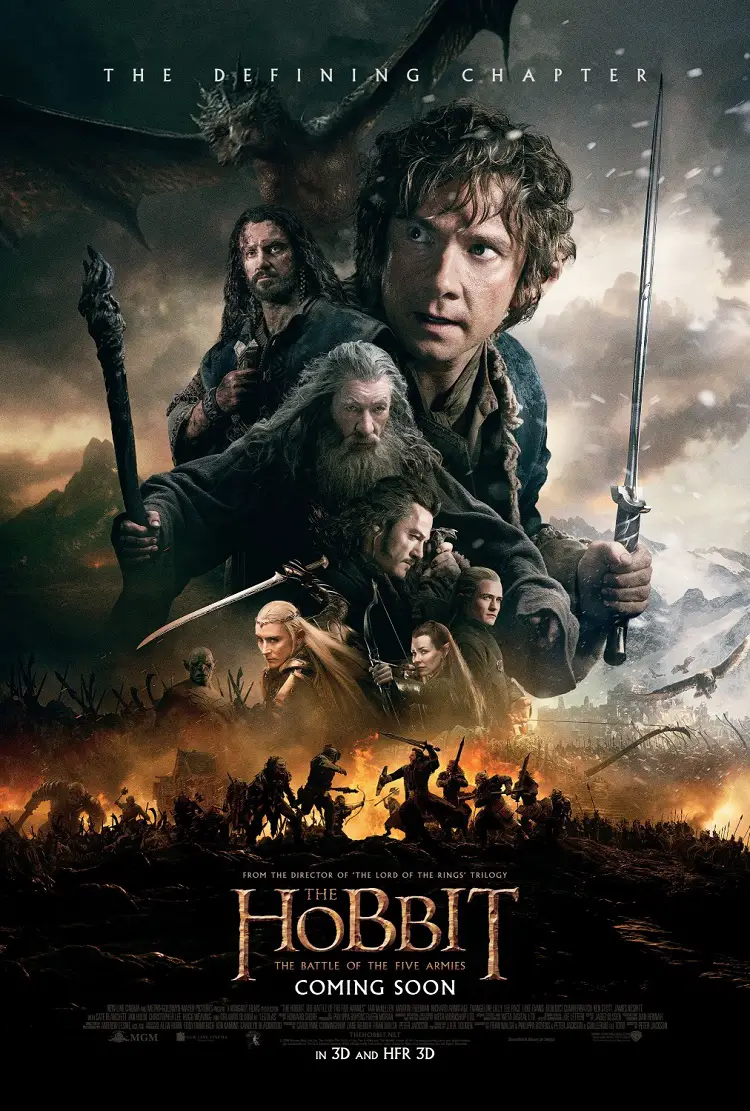 10 dcembre 2014 Le Hobbit  la Bataille des Cinq Armées