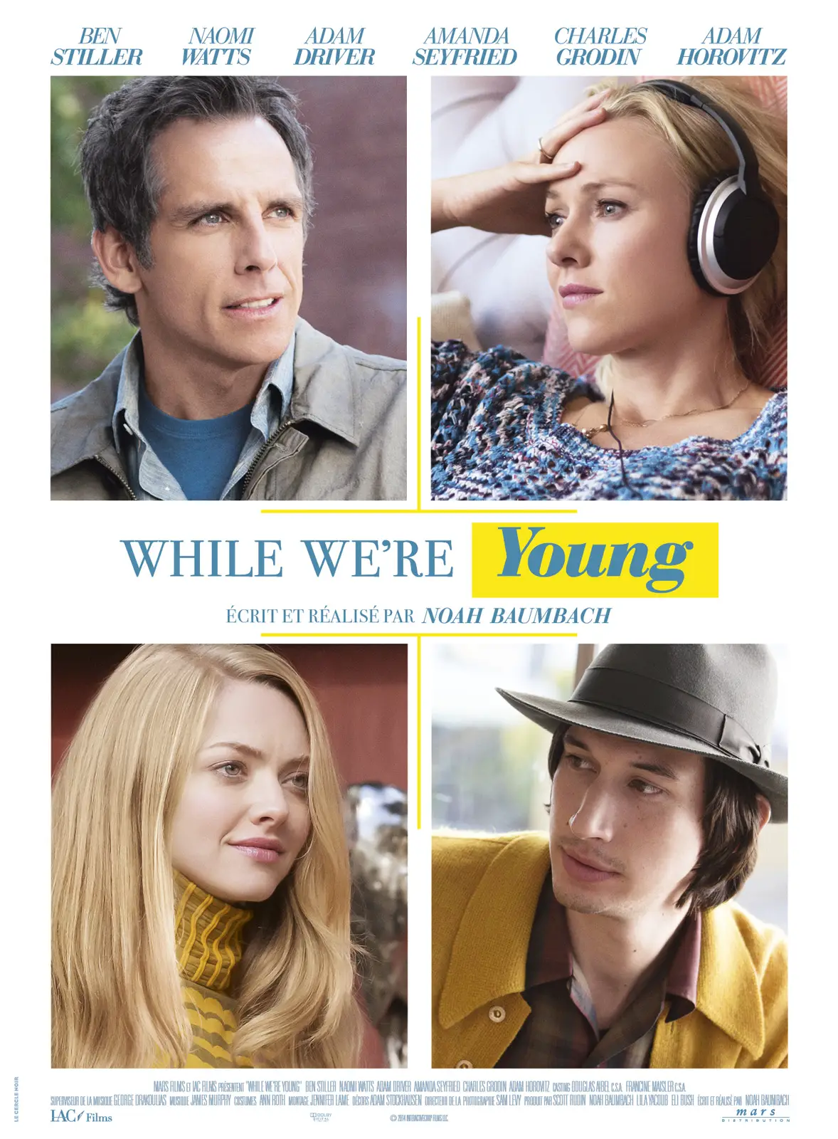 Affiche du film WHILE WERE YOUNG
