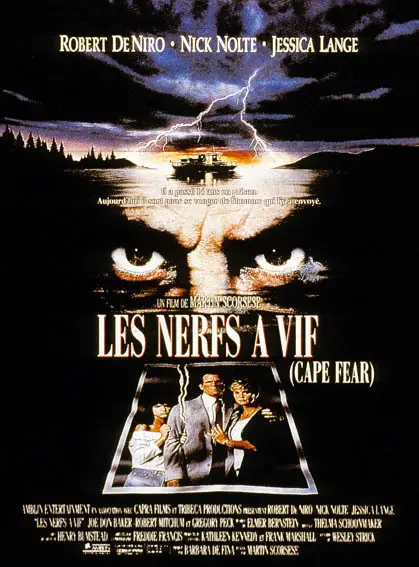 Affiche du film LES NERFS À VIF