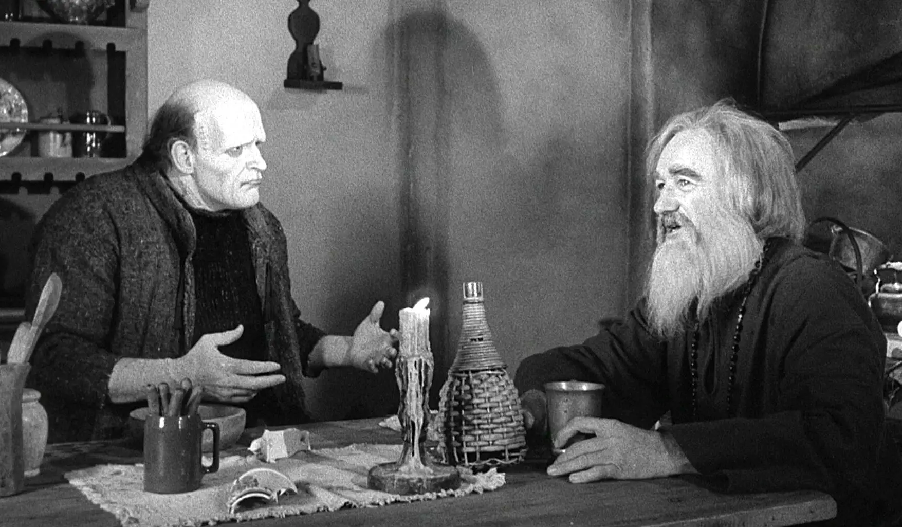 Peter Boyle et Gene Hackman (Frankenstein Junior, 1974)