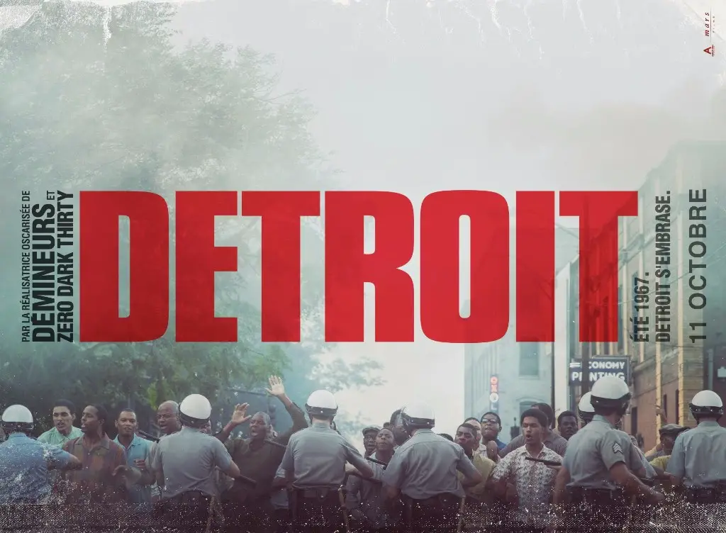 l'affiche de Detroit de Kathryn Bigeloww