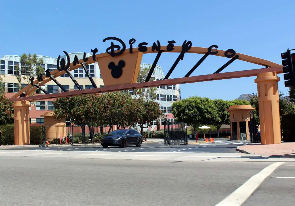 L'entrée des studios Disney