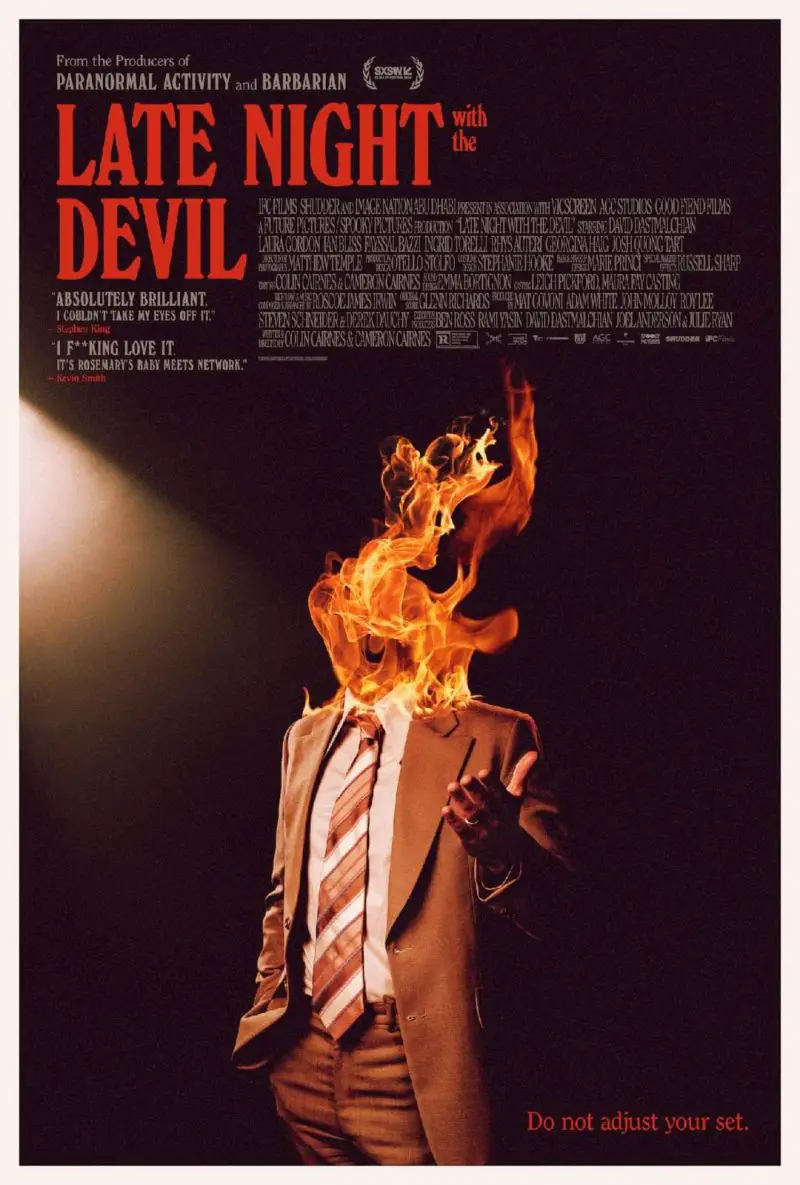 late night with the devil affiche