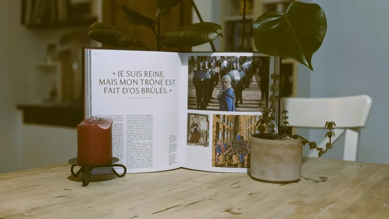 Photo du livre "Les Mondes de George R.R. Martin - Retour aux Sources de Game of Thrones"