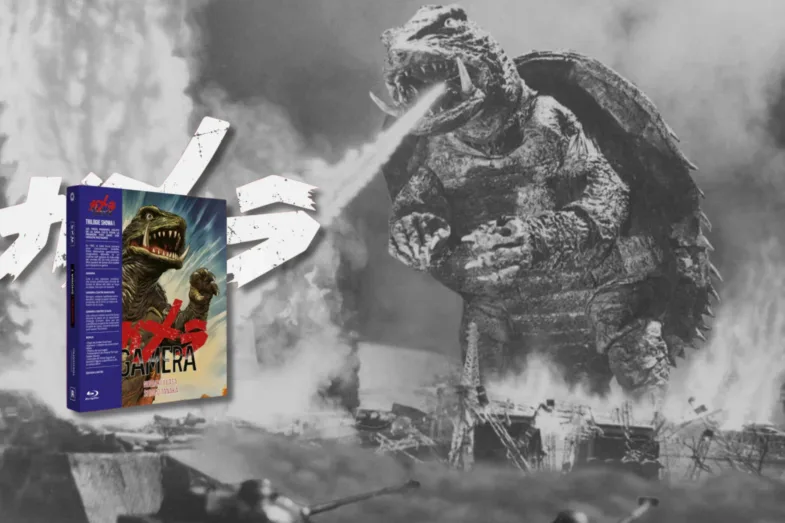 La trilogie Gamera en Bluray chez Roboto