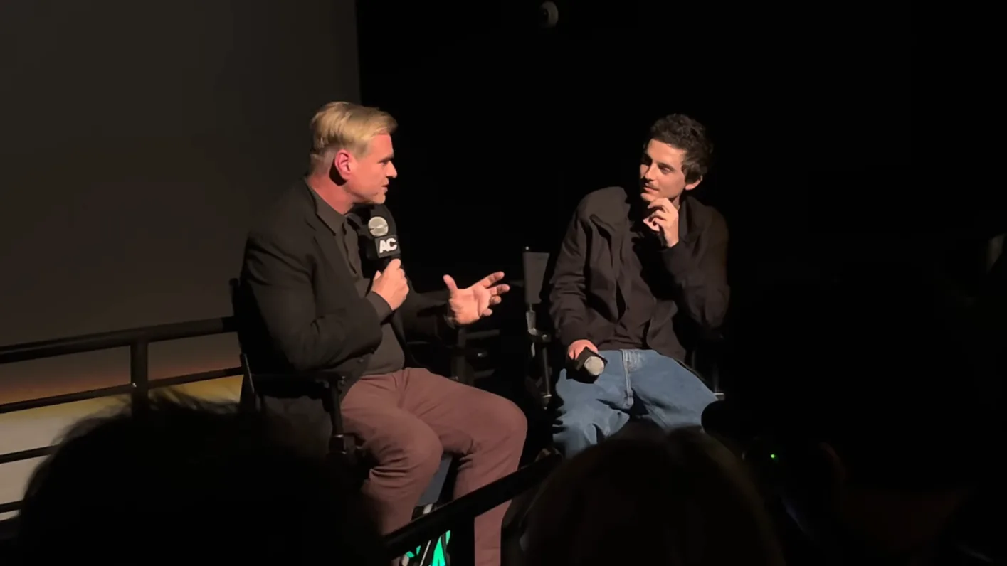 Christopher Nolan et Timothee Chalamet
