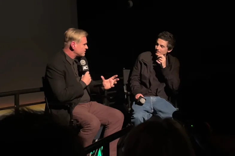 Christopher Nolan et Timothee Chalamet