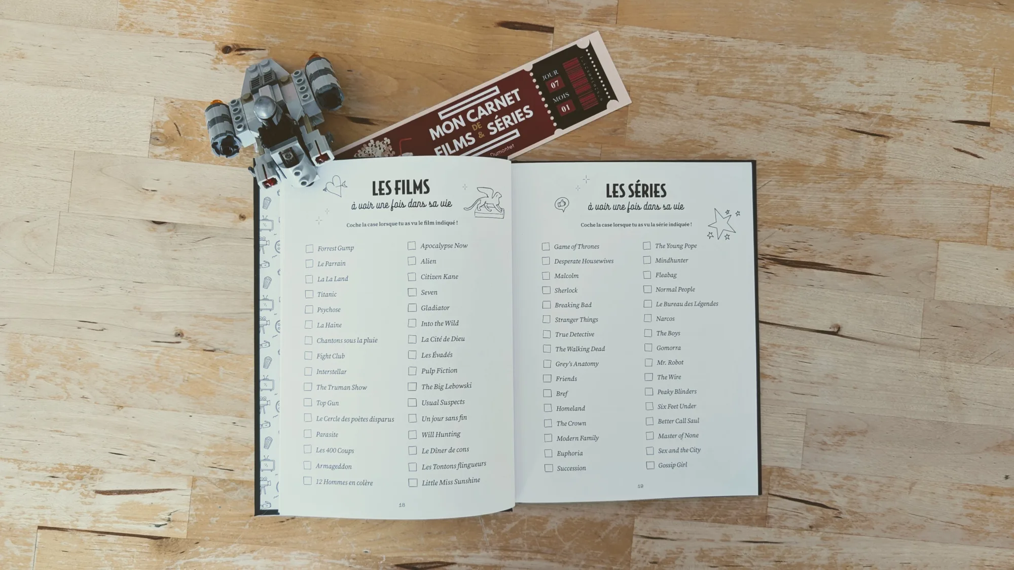 Mon carnet de films et séries – Amaury DUMONTET