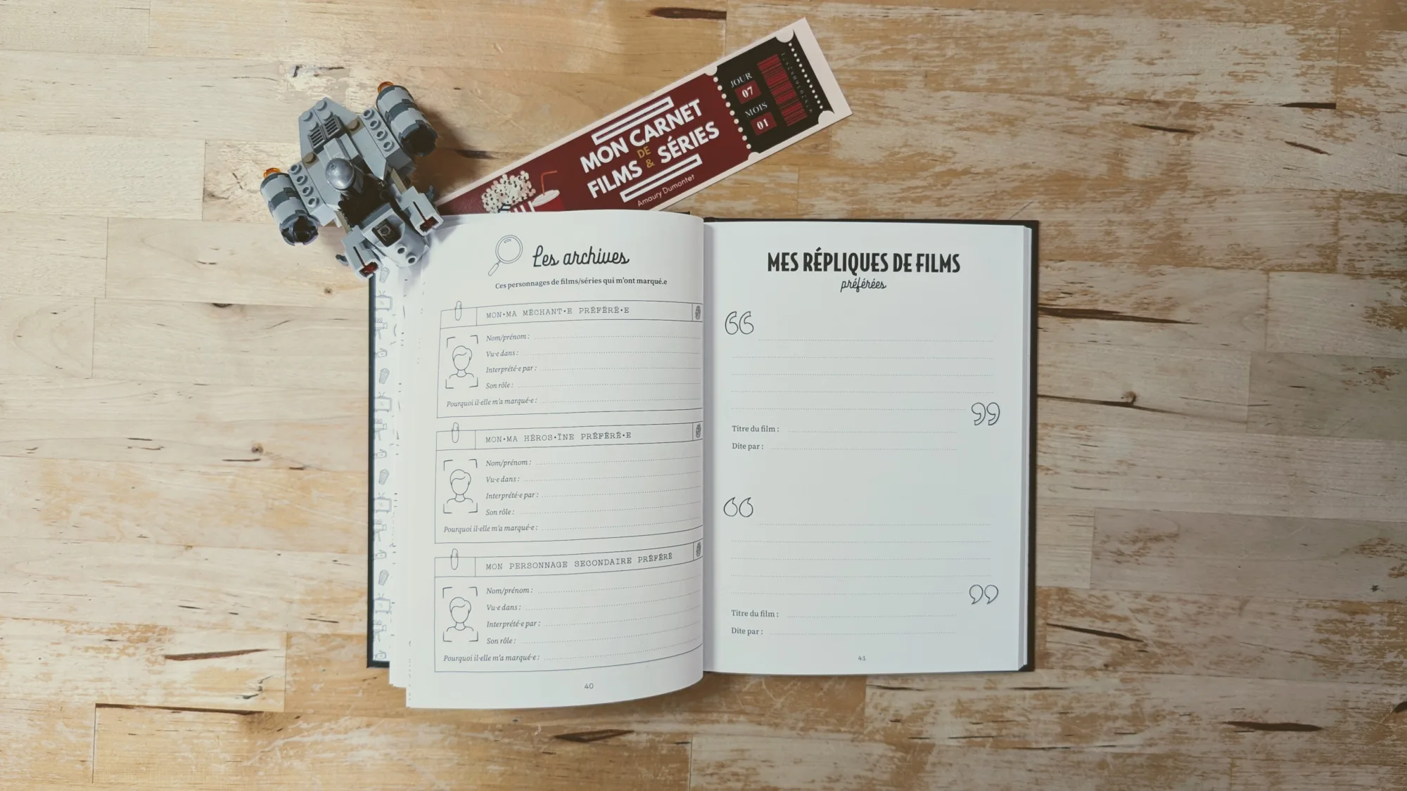 Mon carnet de films et séries – Amaury DUMONTET