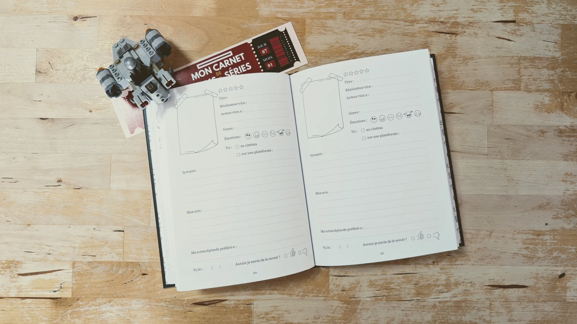 Mon carnet de films et séries – Amaury DUMONTET