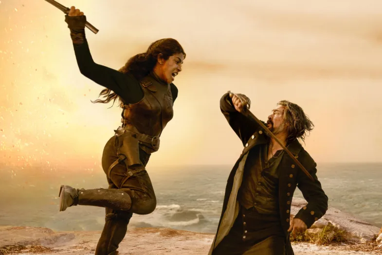 Photo du film LA FALAISE de Frank E. Flowers avec Priyanka Chopra Jonas, Karl Urban, Ismael Cruz Cordova