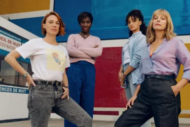 Photo du film LA MAISON DES FEMMES de Mélisa Godet avec Karin Viard, Laetitia Dosch, Eye Haïdara