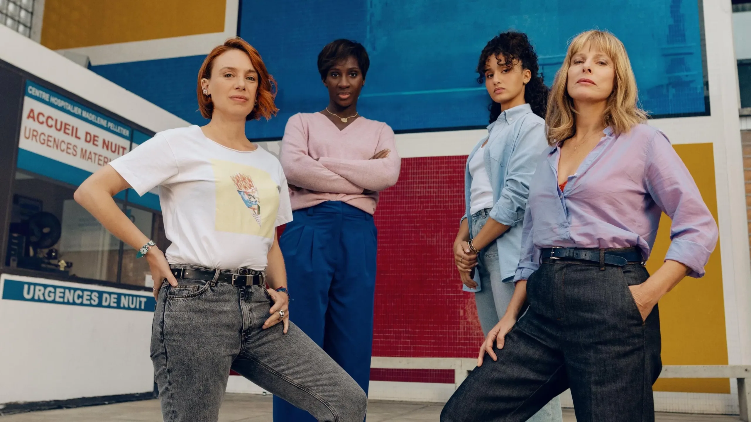 Photo du film LA MAISON DES FEMMES de Mélisa Godet avec Karin Viard, Laetitia Dosch, Eye Haïdara