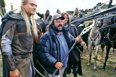 Photo du tournage du film LE SEIGNEUR DES ANNEAUX