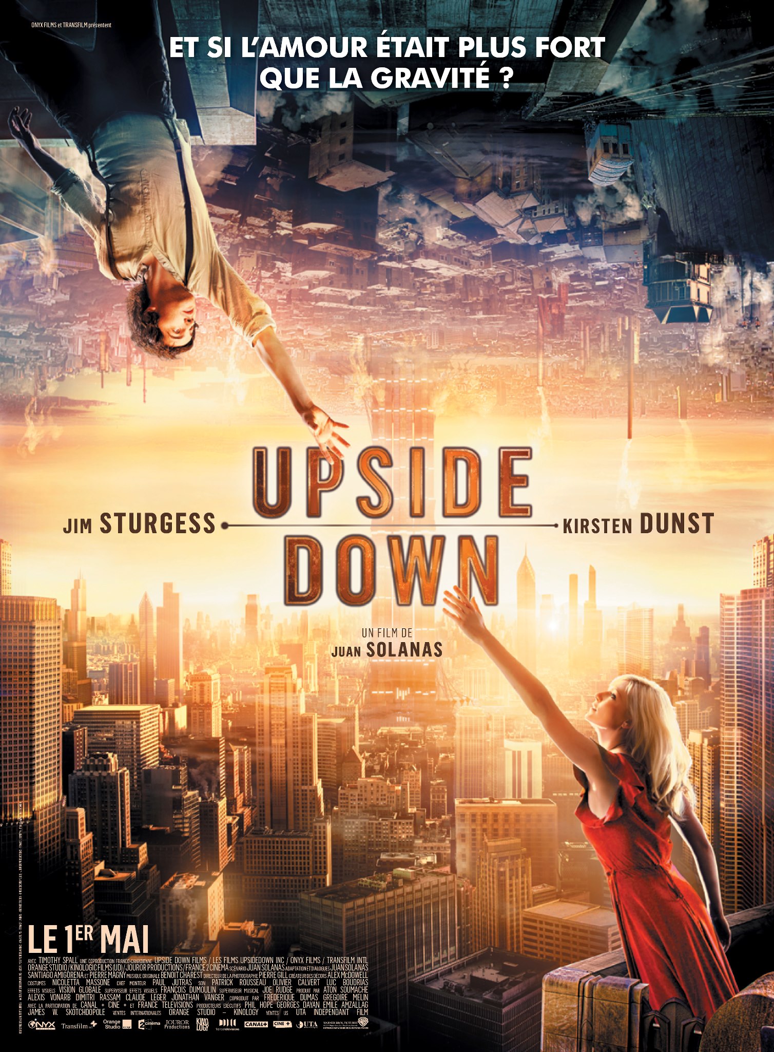 Critique du film Upside Down de Juan Solanas
