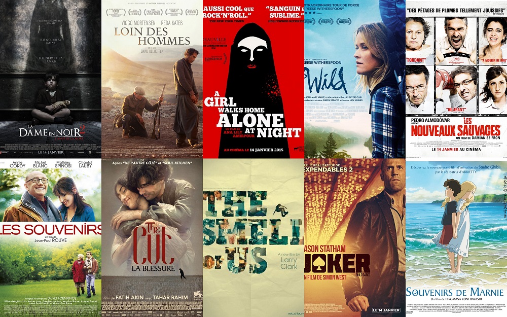 sorties ciné de JANVIER 2015